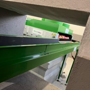 V-транспортьор за подаване на плодове към сортировачка GREENSORT