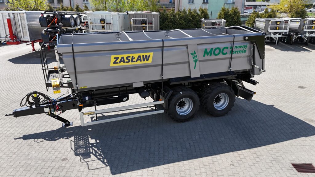 Черупково ремарке за силаж и кореноплодни ZASŁAW D-764-21 1R – 23 м³